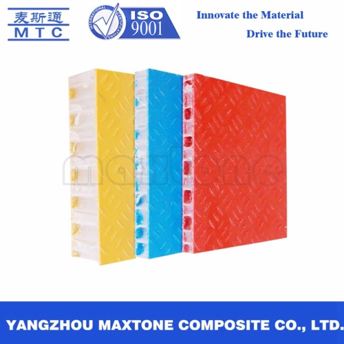 Corrugated Fiberglass FRP Honeycomb Sandwich Floor Panel