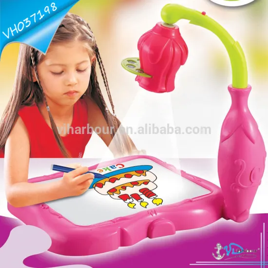 2 in 1 Kids Drawing Projection Light Toy Set