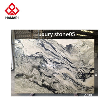 HD Digital Jet Printing Ink-Penetrated Artificial Stone Plate for Background Wall