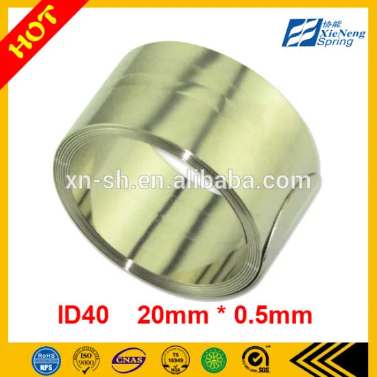 ID40 Constant force spring 2017 new design stainless steel spring