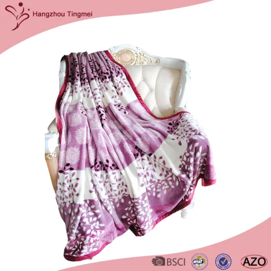 Soft and Warm Microfiber Polyester Blankets