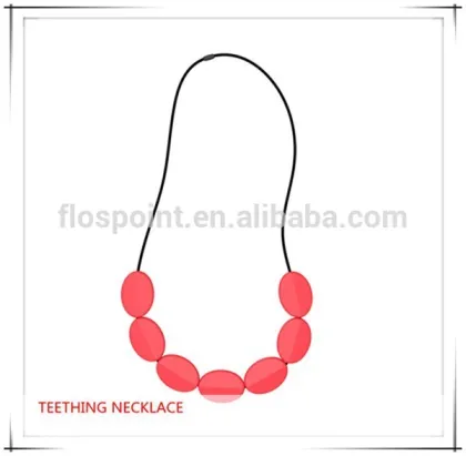 Perfect Design Mom Care Products Nursing Baby Teether Necklace For Mom Wear Gifts
