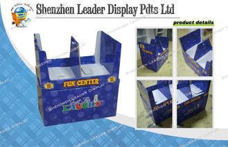 Point Of Purchase Cardboard Counter Bottle Display Boxes Fo