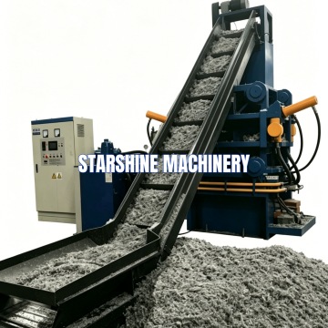 Aluminum Briquetting Press Scrap Metal Briquette Machine