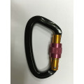 Carabiner de escalada de alumínio da qualidade super com 24KN