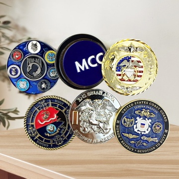 Custom Made 3D antique Metal Challenge Coins