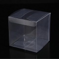 Luxury gift plastic cube pvc clear box
