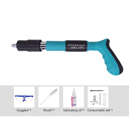 Blue mini decoration ceiling nail gun