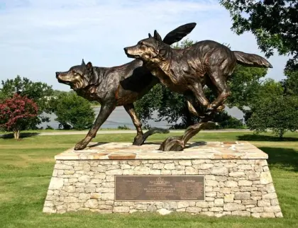 High quality Life-Size Wolf Statues