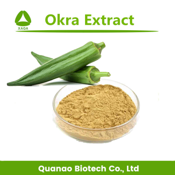 100% Natural Okra Extract Okra Seed Extract Powder