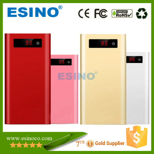 Factory oem external battery 10000mah ce rohs mobile power station