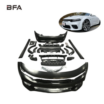 Dodge Charger GT AWD Body Kit with SRT Front and Rear Bumper Spoilers