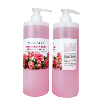 Toner per il viso per acqua di rosa organica - idratante, sbiancamento, cura della pelle anti -invecchiamento