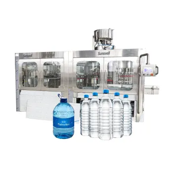 liquid bottling machine prified water filling machine