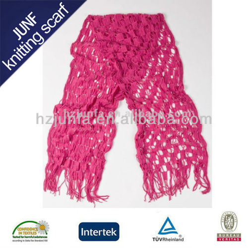 2012 fashion ladies solid colorindia pashmina knitting scarves for special