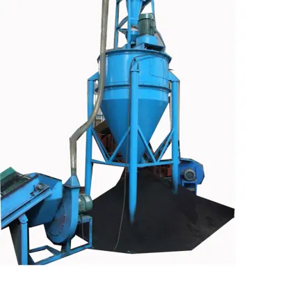 HOT Sale Nylon Fiber Separator Machinery for Waste Tyre Nylon Fiber Removal
