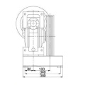 Máquina de tracción de elevador de villa VVVF