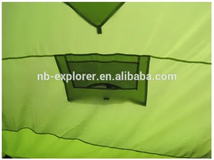 Outdoor camping tent / 6-person tunnel tent camp