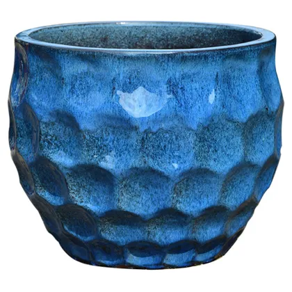 Glazed Ceramic Flower Pot Modern garden decor Pot