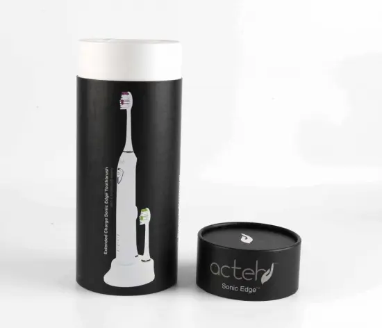 Wholesale paper tube cylinder toothbrush packing box