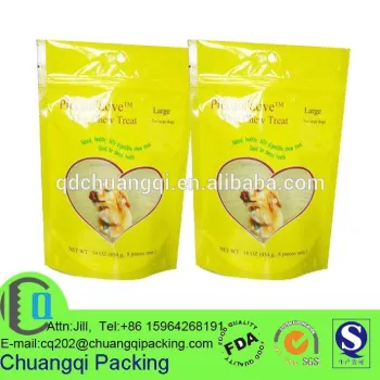 16oz /454g port chew treat dog food packing bag