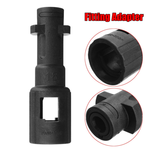 150 Bar Black Pressure Washer Fitting Adapter