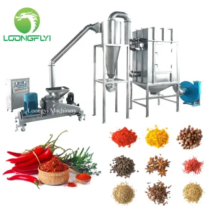 Loongflyi white pepper spice chilli crushing machines