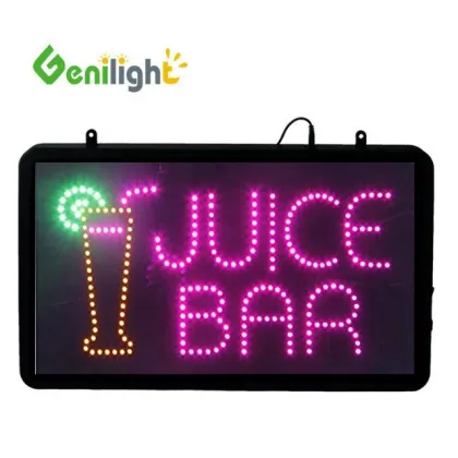 LED Neon Sign Board for Store Front: Fresh Bagels