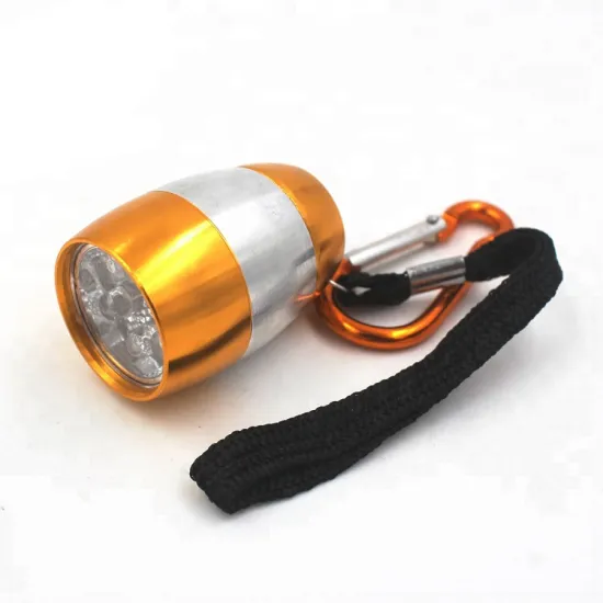 Custom Novelty High-Quality Egg Shape Mini LED Flashlight with Keychain