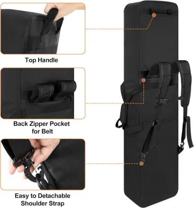 Customized Logo Waterproof 18mm Thickened Musical Instrument Bag for 76 Key Electronic Organ