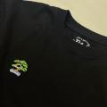 NTGF's small tree embroidered cotton design sense T-shirt