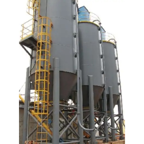 lime silos used in Water Treatment