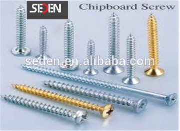china made Zinc Plated C1022 Material Chipboard Screw