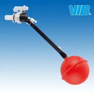 Toilet water tank ball float valves plastic connection