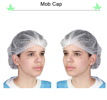 disposable bouffant nurses Caps