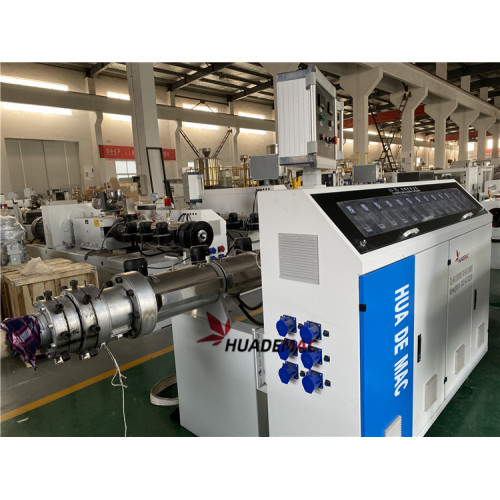 Double wall corrugated pipe production line