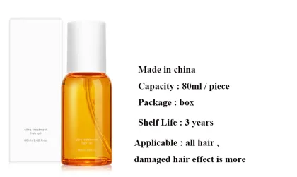 Private Label Organic Repair Hair Treatment Oil & Serum