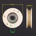 Rodillo para colgar puertas de 58 mm 58 * 15 * 6201 para ascensores