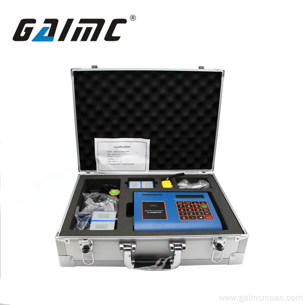 clamp RS485 battery powered Ultrasonic Flow meter