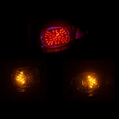 Motorcycle Tail Brake LED Light Integrated Custom Motorcycle Rear Tail Light