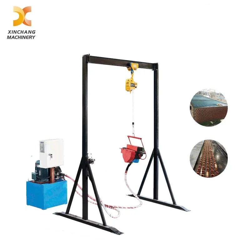 Portable Tube Expander and Bending Machine for Heat Exchanger Coils