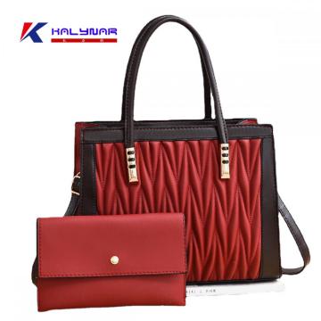 2 in 1 Fashion Leather Wallet and Handbags