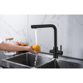 Matte schwarze Haushalte 2 Funktionen Kitchen Spüle Wasserhahn