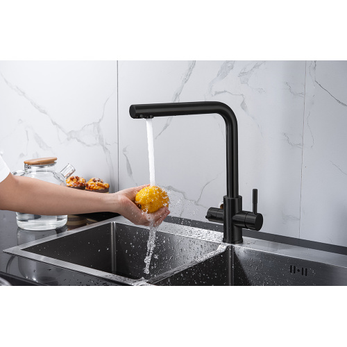 Matte Black Household 2 functions Kitchen Sink Faucet