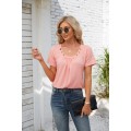 Casual Short Sleeves blouse high quality t shirt