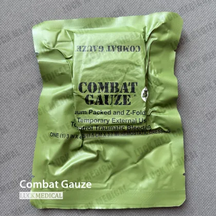 Hemostatic Combat Dressing Gauze Combat First Aid
