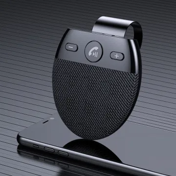 Wireless Vehicle Car Bluetooth V5.0 Speakers Handsfree Car Kit Hands-free Bluetooth Speakerphone Sun Visor Car Accessories