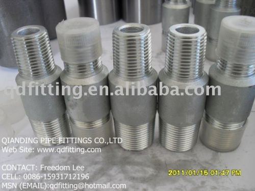 galvanized steel swaged nipple