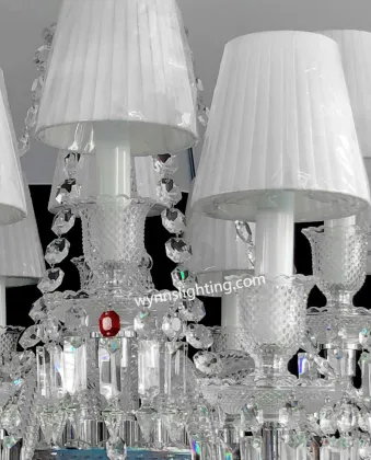 Marie Coquine Luxurious Baccarat Crystal LED Pendant Lamp