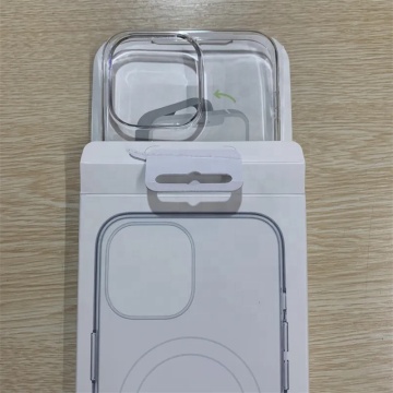 Przezroczysta obudowa telefoniczna na iPhone 16/15 Pro Max/13/12/14 Plus - Magnetyczne przezroczyste wstrząsy, twarde tylne okładkę